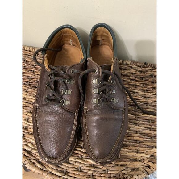 HS Trask Genuine Handsew Made In Indonesia Moccasin Men’s Brown Shoes main image 6